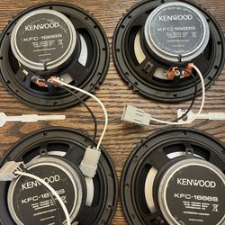 Kenwood Stereo Deck W Alpine Speakers 