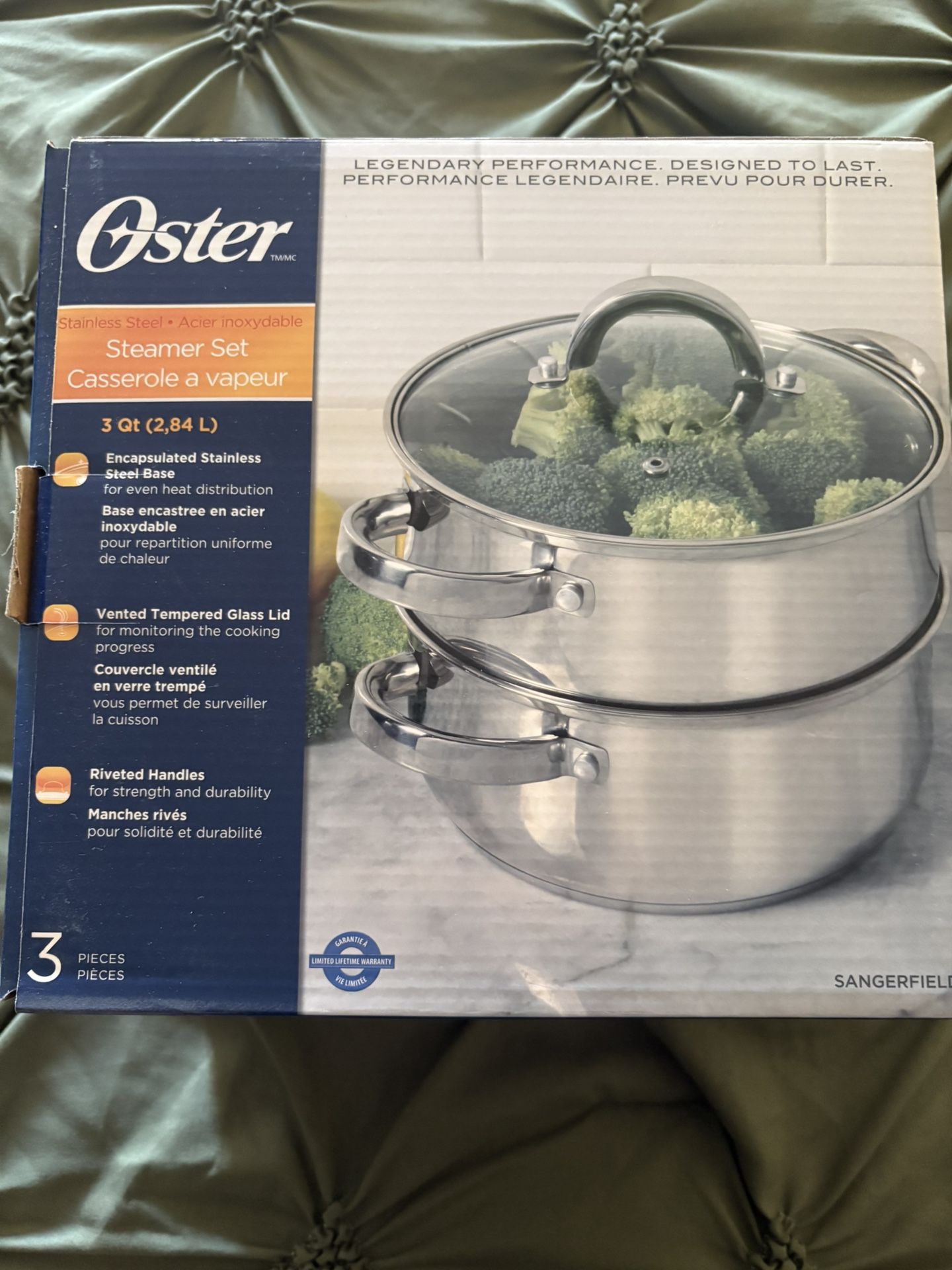 Oyster Stainless Steel Steamer