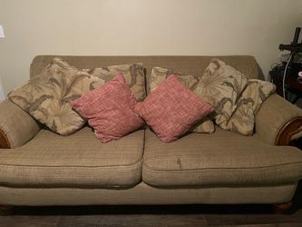 Big sofa with same love seat