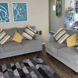 sofa and loveseat set