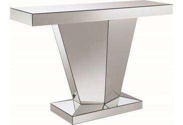 New silver mirrored accent cabinet tax included free delivery