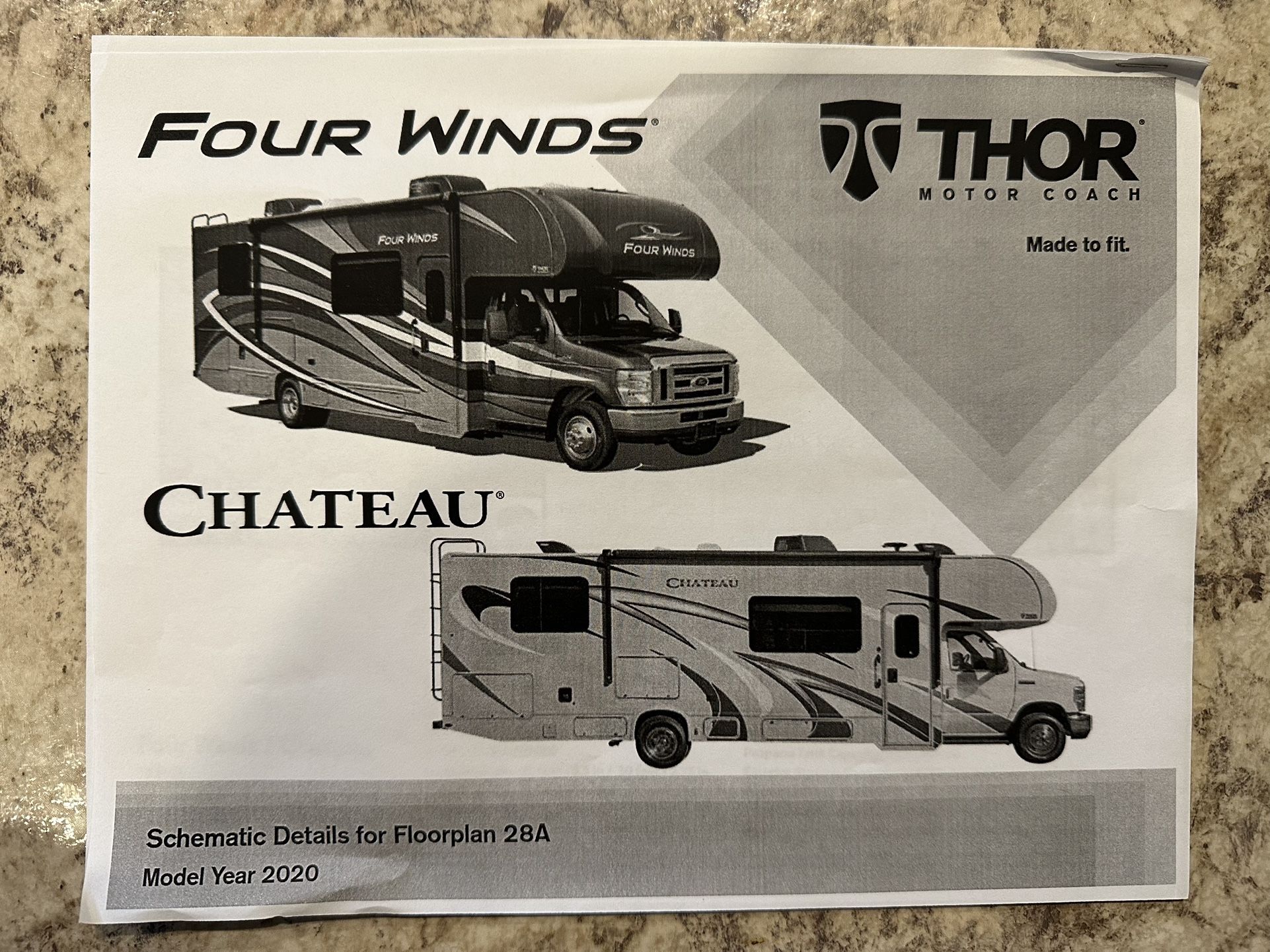 2021 Thor Four winds