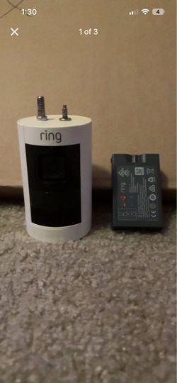 Ring Stick Camera with Battery Pack