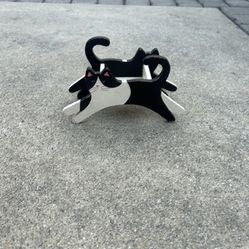 Vintage  Double Sided Cat Organizer