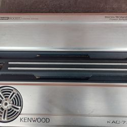 AMPLIFICADOR AMPLIFIER KENWOOD 2 CHANELS MONO BLOCK GOOD CONDICIÓN ABLO ESPAÑOL 
