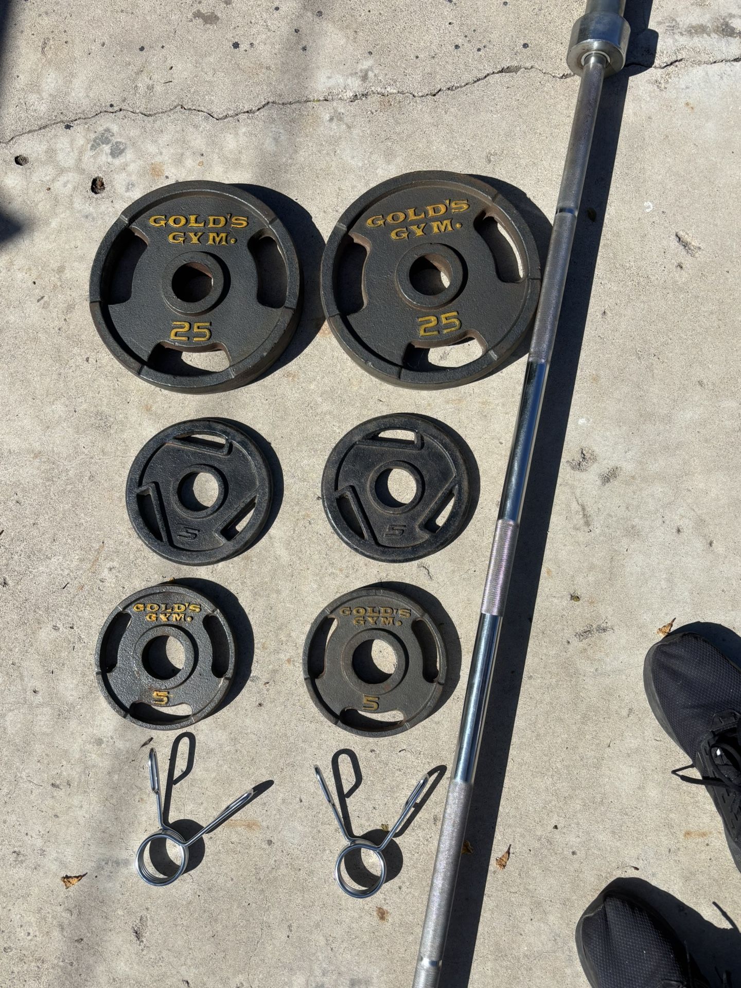 Olympic Weights 115 Total Weight 