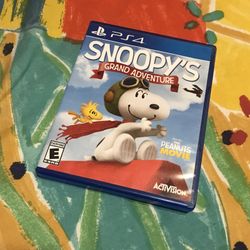 Snoopy PS4 Game - Kids / Children