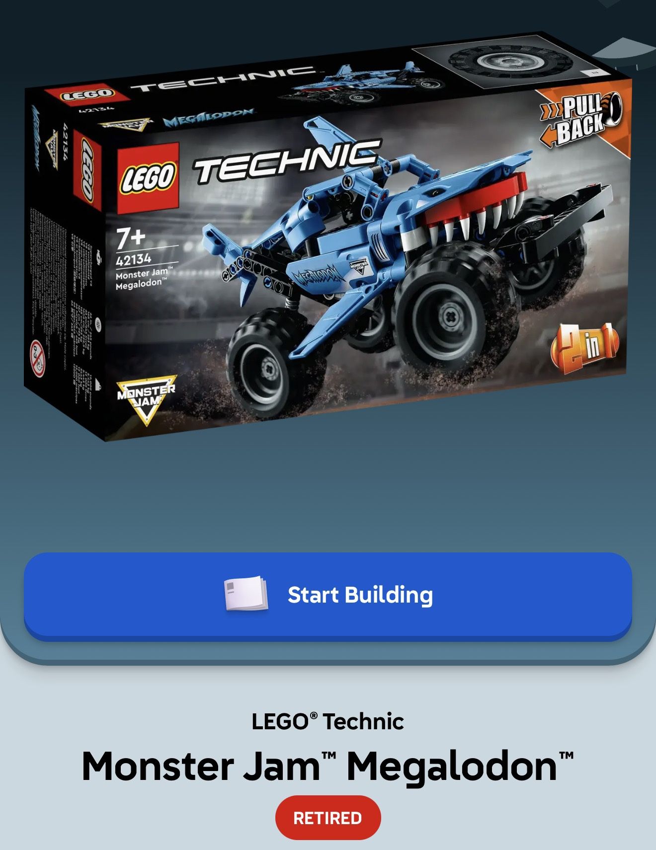 Monster Jam: Megalodon Lego