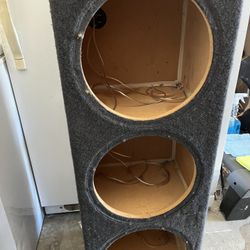 3 12 Inch Subwoofer Box