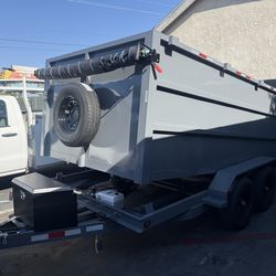 New dump trailer