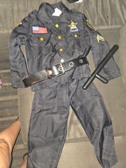 Police officer costume 3Toddler