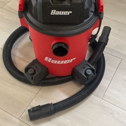 Bauer 6 Gallon Shop Vac Wet And Dry 