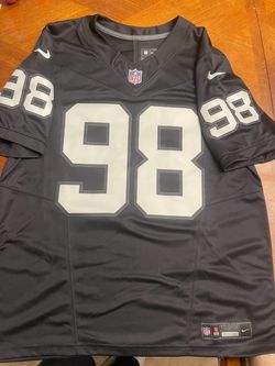 NIKE RAIDERS LARGE JERSEY PLAYER JERSEY