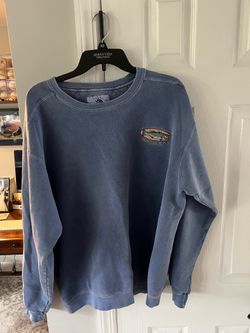 Vintage light blue Montauk pullover size XL sweatshirt