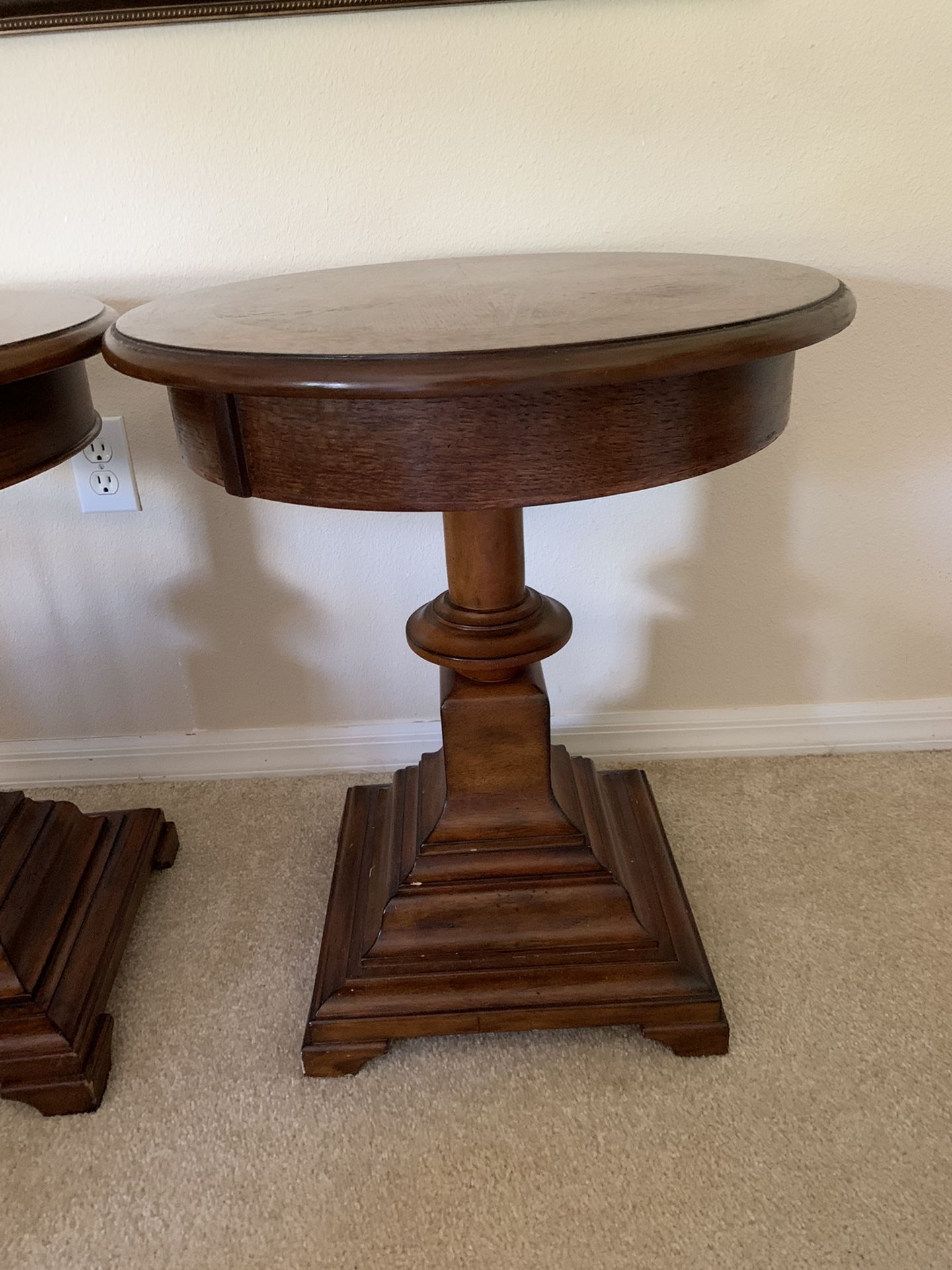 Solid Wood End Tables