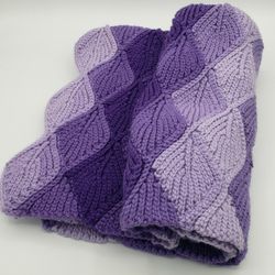 Purple Baby Blanket  * Handmade And New*