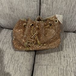 Rose Gold Sparkle Bag