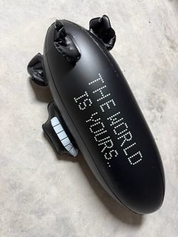 Inflatable Blimp "The World Is Yours"