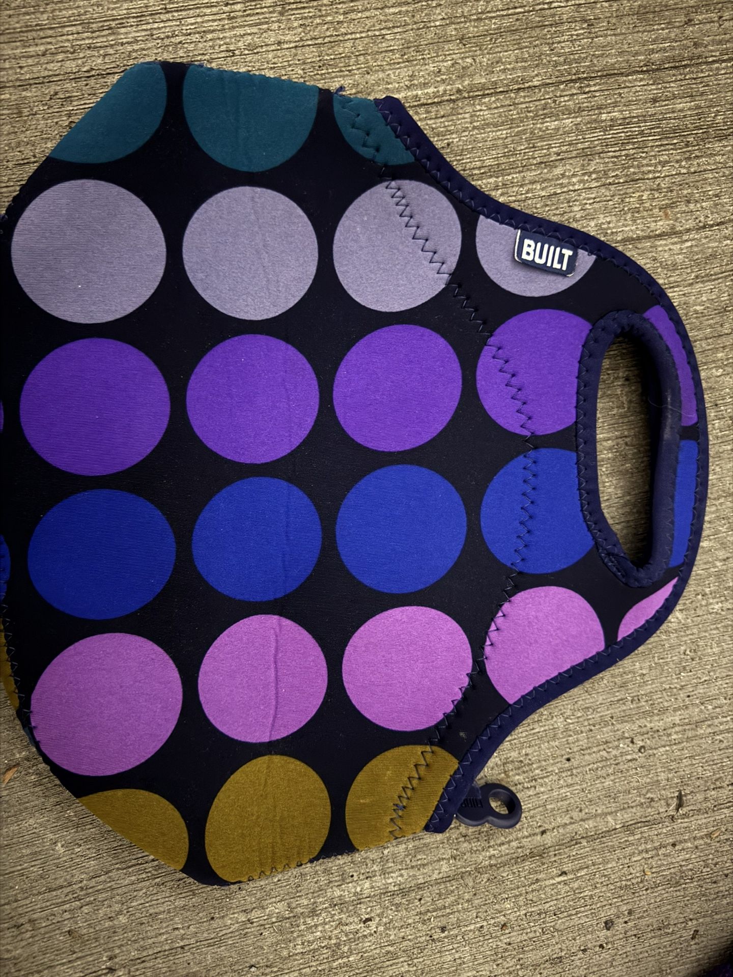 BUILT Gourmet Getaway Soft Neoprene Lunch Tote, Lightweight