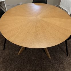 Wooden Dining Table From All Modern 