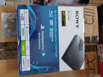 New in Box Sony Wi-Fi Streaming  Blu-ray Disc DVD Player