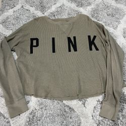 Pink Victoria Secret long Sleeve Size S 