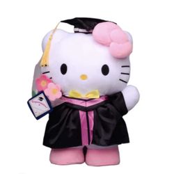 🎓 14” Graduation Hello Kitty – Perfect Gift!