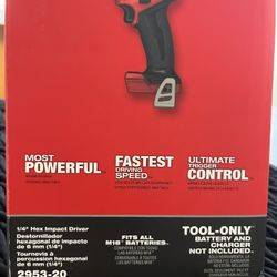 M18 Milwaukee Impact 