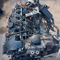 09 BMW 535i Motor And Transmission 