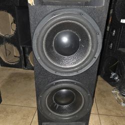 2 12" MA Audio With Ported Box 