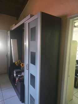 Cabinet with lights