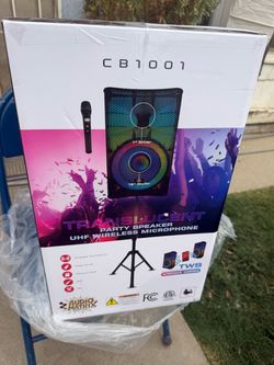 Party Speaker with Wireless Mic