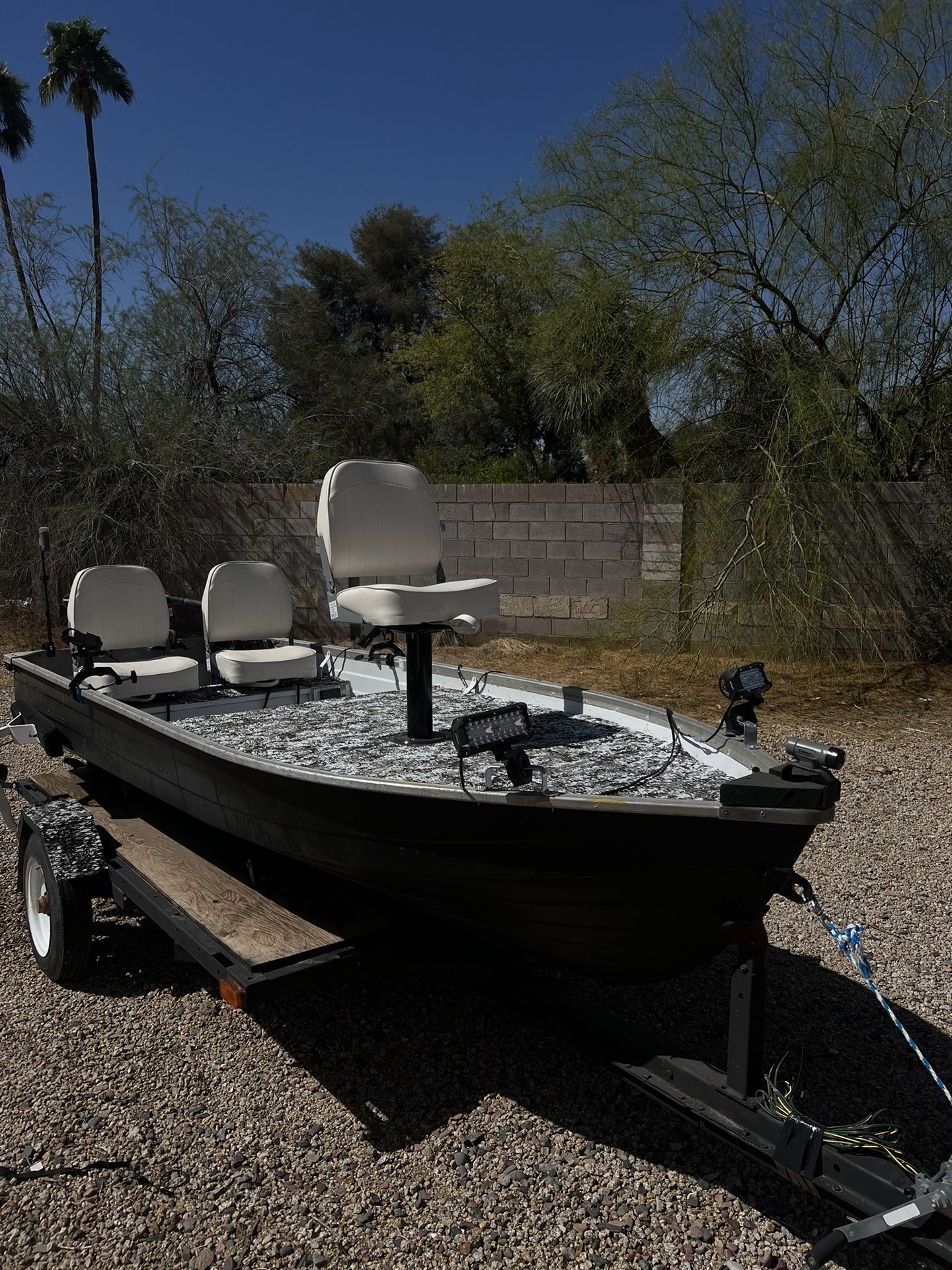 Tin boat