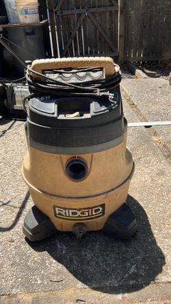 Ridgid shop vac
