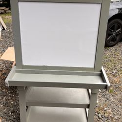 Gray Art Easel Kids