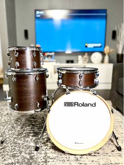 4pcs. SPL drum shells converted to electronic(SHELLS ONLY)