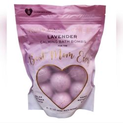 Kendall + Kylie Lavender Scented 8 Pack Calming Bath Shower Bombs Pampering Spa