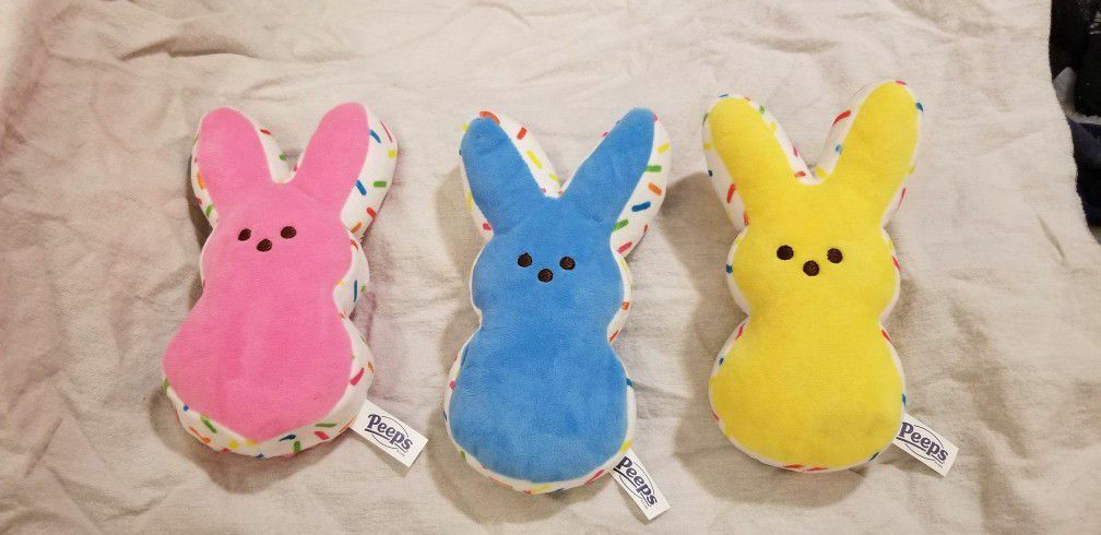 Peeps Plush Bunnies