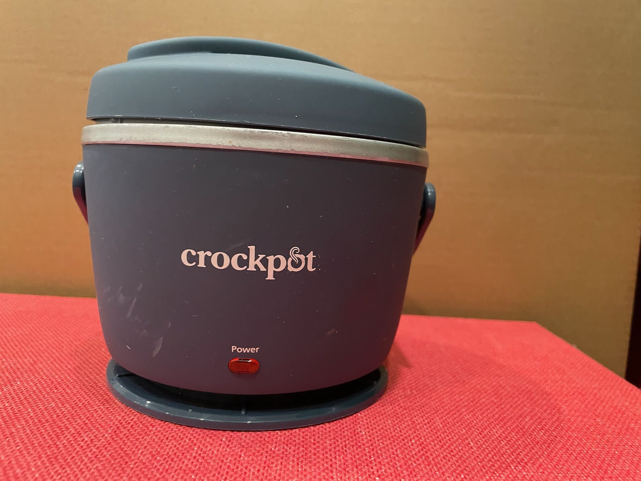 Mini Travel Crockpot Food Warmer 