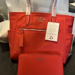 New ! Kate Spade Chelsea Purse & Matching Wallet 