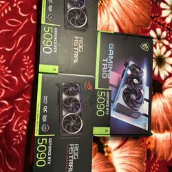 ASUS RTX 5090 ROG Astral OC Edition 32GB GDDR7 - Brand New Sealed