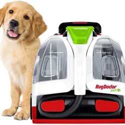 Rug Doctor Pet Portable Spot Cleaner, 2X Suction Power, Lightweight Pet Carpet Cleaner Machine, Pro-Grade Power Removes Stains & Odors from Rugs