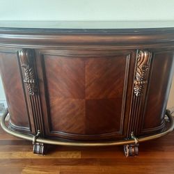 Marble Bar and Stools (Howard Miller)