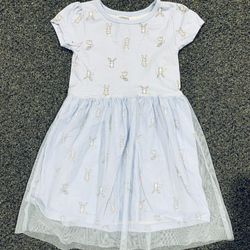 Carters girls size 4 Easter bunny tulle dress 