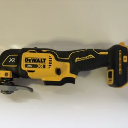 DEWALT 20V MAX XR Oscillating Multi-Tool Cordless, Variable Speed Brushless Motor Multitool with LED Light