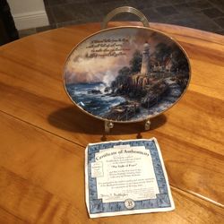Thomas Kincade Collectible Plate