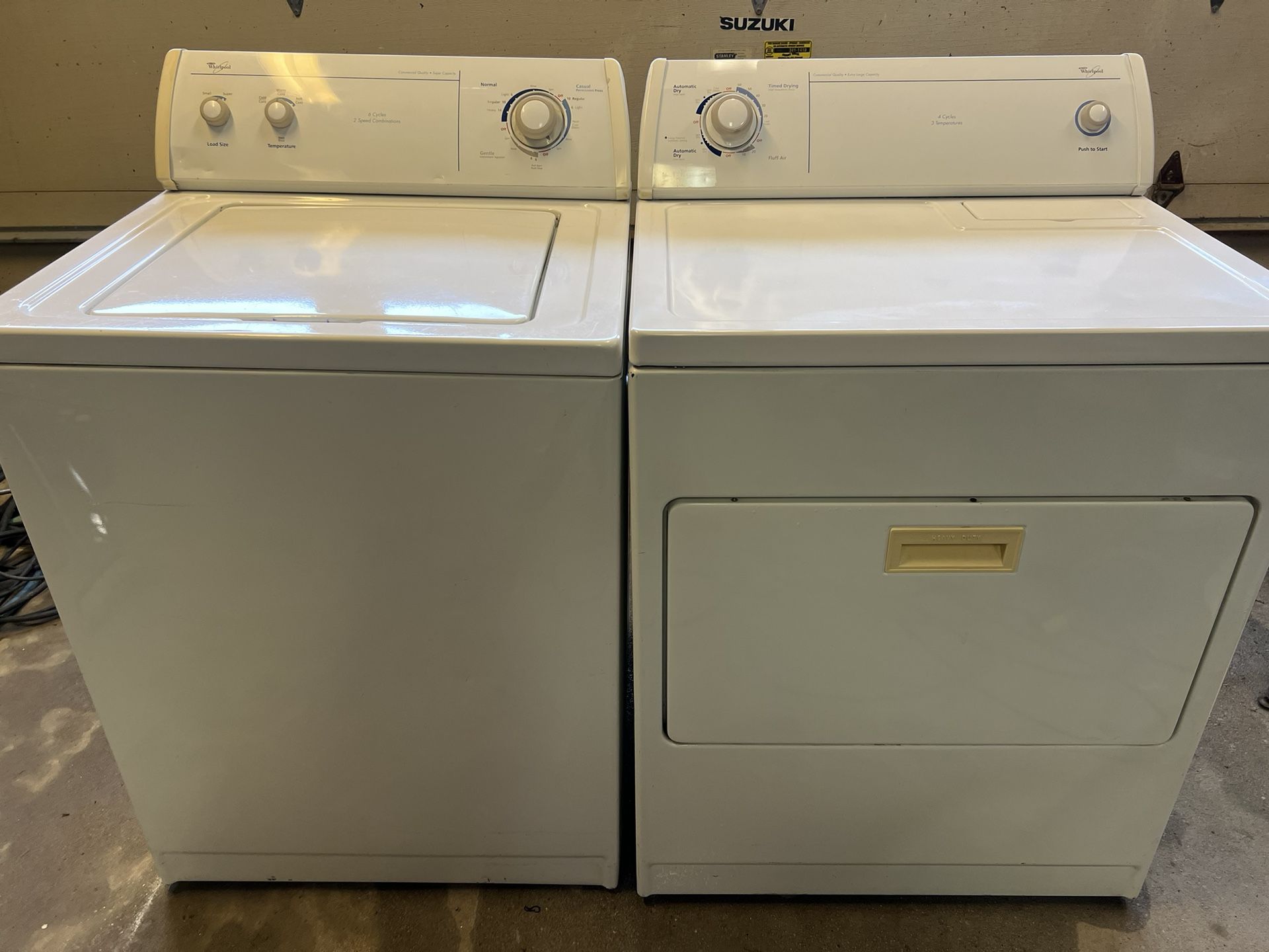 Juego De Lavadora Y Secadora Whirlpool Heavy, Duty