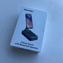 Phone Stand w/ Bluetooth Speaker