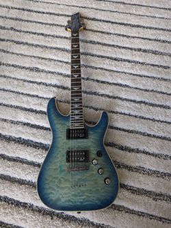 Schecter Omen Extreme-6 Ocean Blue Burst