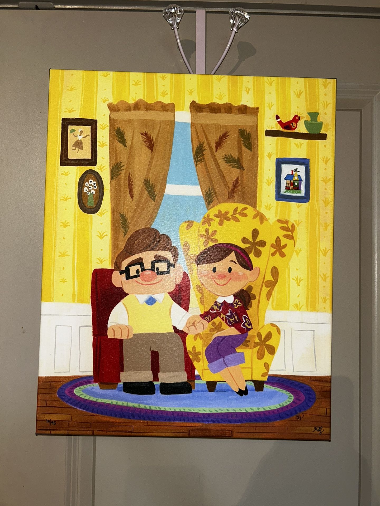 Disney “UP” Canvas Art By Gabby Zapata